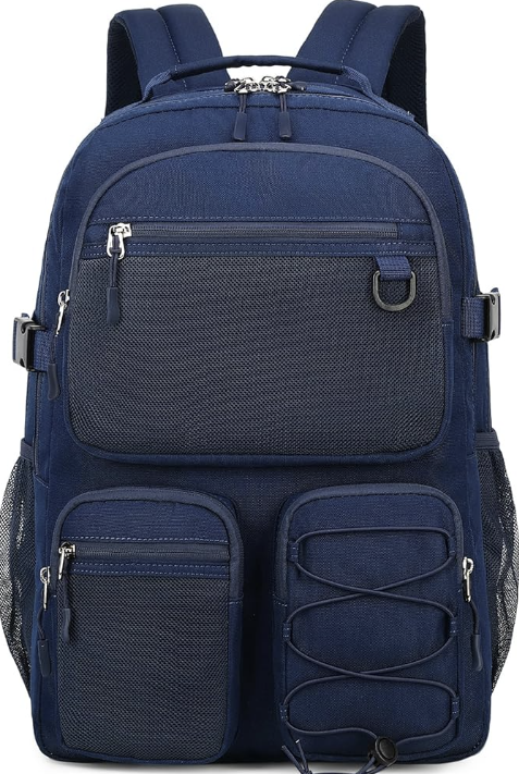 Lohol Water Resistant Backpack with Mulitiple Pockets for School Travel Outdoor College, 15.6 inch Laptop Daypack for Men and Women