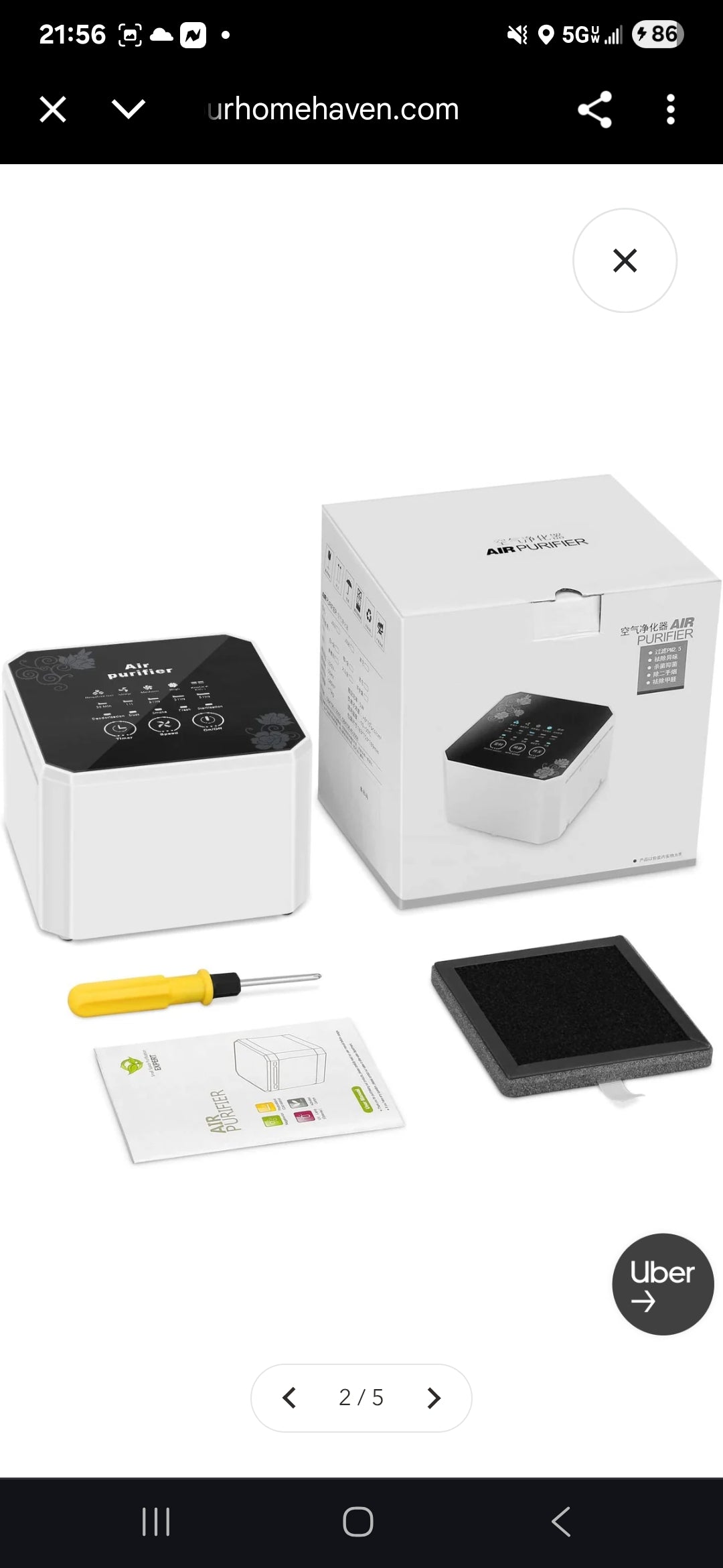 Home Haven - Compact Air Purifier