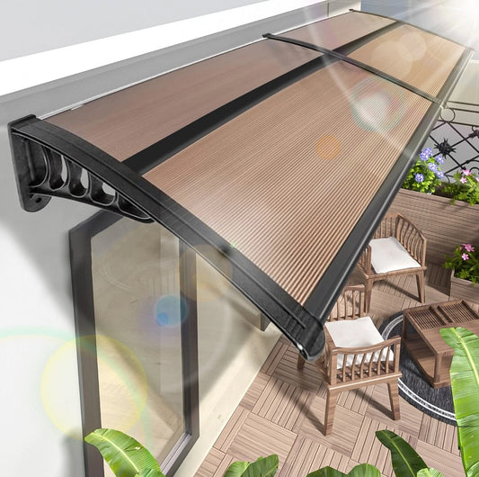 40" by 48" Window Awning Door Canopy for Patio